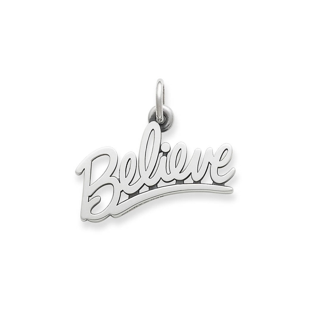 James Avery Believe Charm